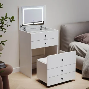 Dressing Table Bedside Tables 2-in-1 Set