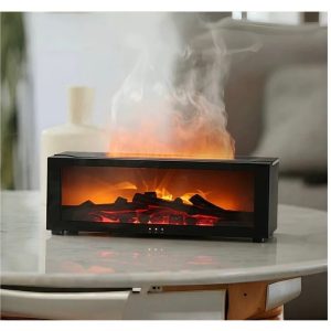 Flame Fireplace Aroma Diffuser Humidifier