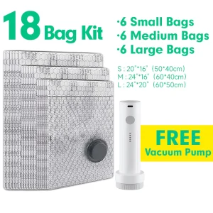 Electric Vacuum Compression Storage Set